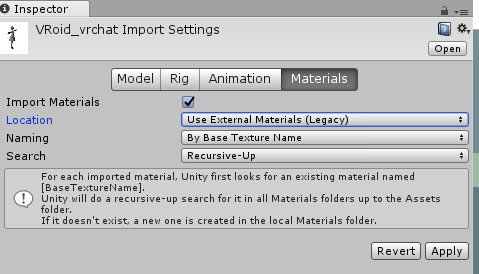 Unityでマテリアルが変更できない時 Sirohood